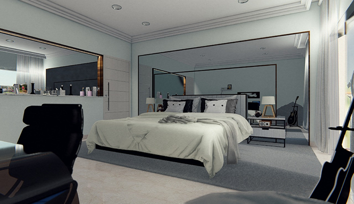 It is a combination of home